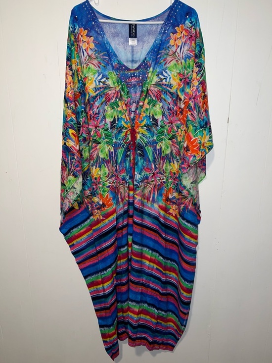 Swim 365 Other - SWIM365 Blue Tie-Dye Swim Top